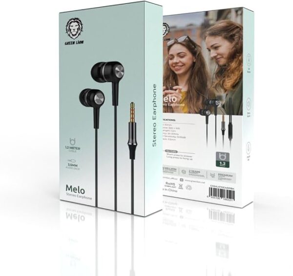 EARPHONE GREEN LION MELO