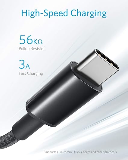 61MzDc+V6cL._AC_SX425_ CABLE ANKER USB TO TC 6FT BRAIDED