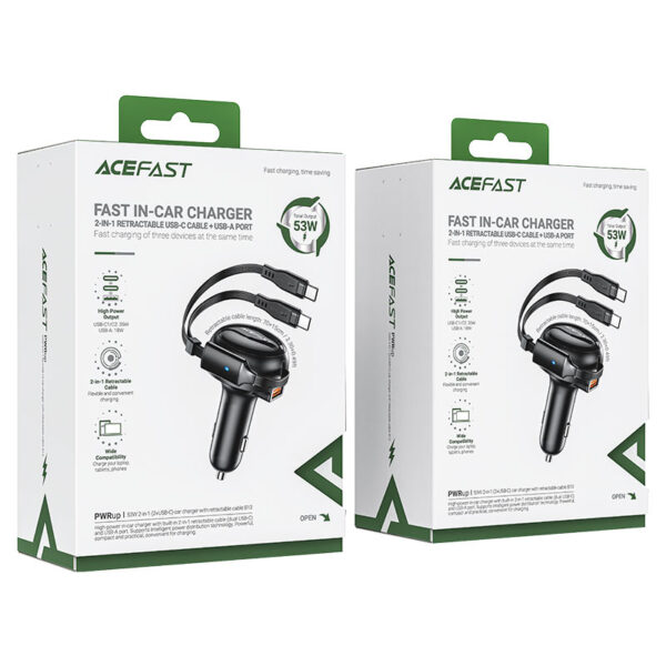 7 CAR CHARGER 53W B13