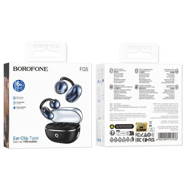 EAR CLIP TYPE BOROFONE FQ5