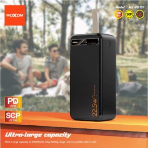 POWERBANK MOXOM 40000MAH PD PB157