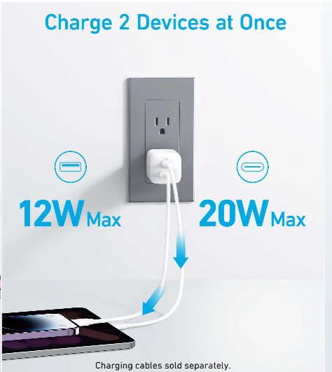 CHARGER ANKER B33W 323 WITH 310