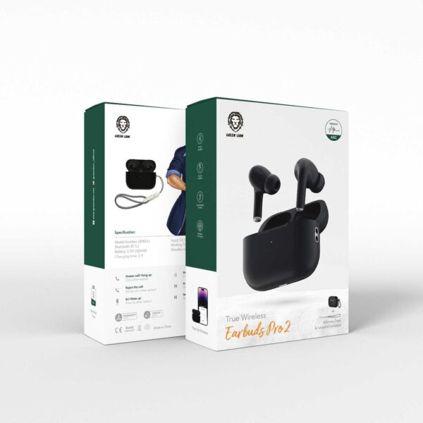 EARBUDS PRO 2 ANC GREEN LION