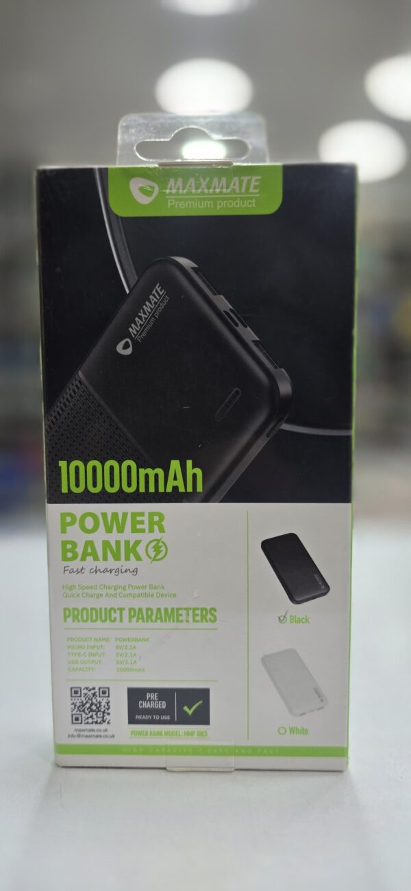 POWERBANK MAXMATE 10000MAH MP10E3
