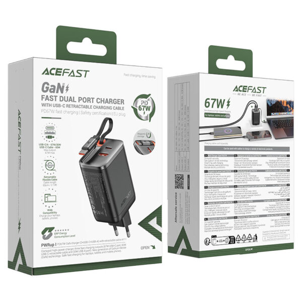 acefast-a111-pd67w-2xusbc-wall-charger-with-usbc-cable-eu-packaging CHARGER 67W ACEFAST A111