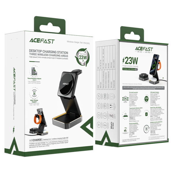 ACEFAST 3IN1 WIRELESS CHARGING HOLDER E20