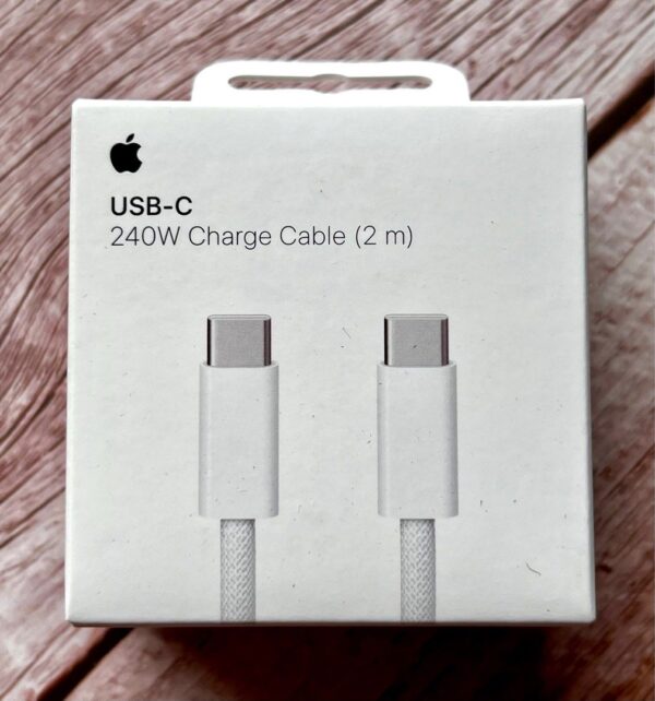 CABLE ORIGINAL APPLE  C TO C 2M BRD 240W